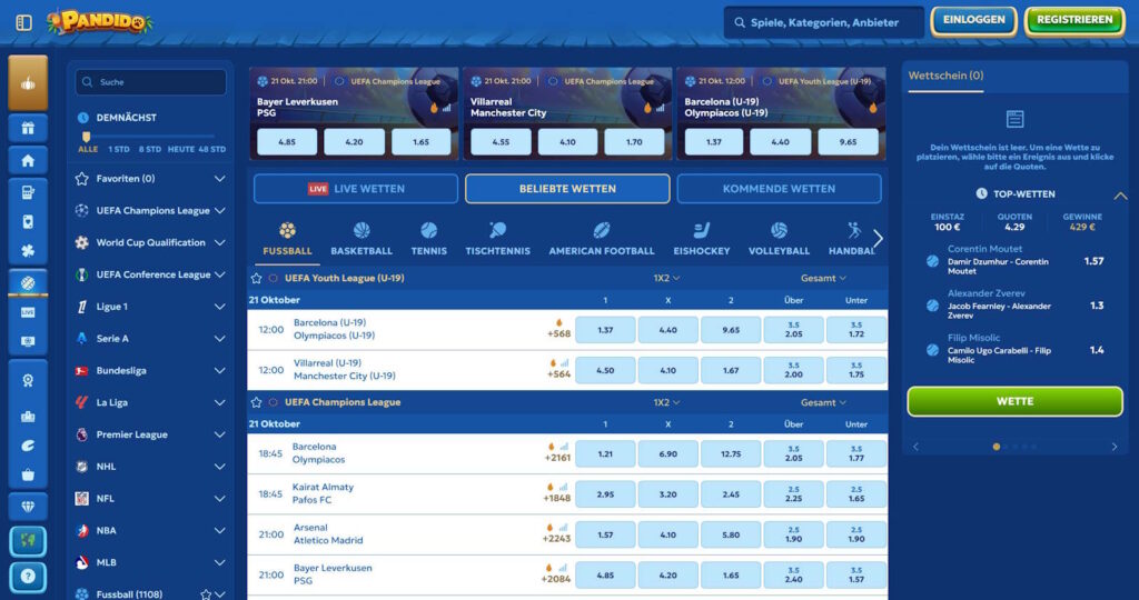 Pandido Sportsbook