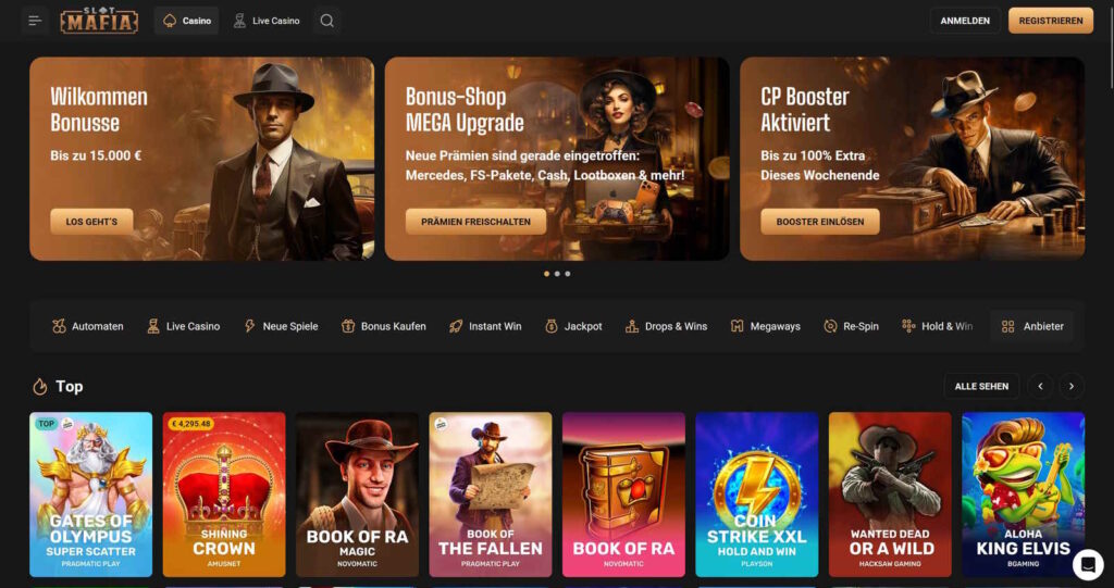 Slot Mafia Startseite